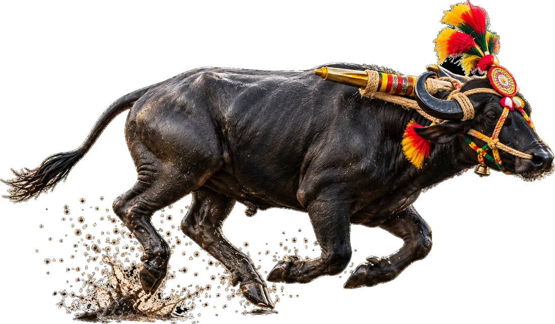 Buffalo Running